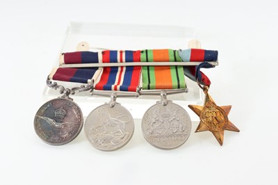 Lot 8 - WWII TO QEII SERVICE MEDAL GROUP