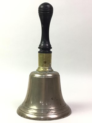 Lot 125 - TWO BRASS HAND BELLS