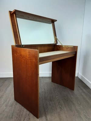 Lot 157 - STAG TEAK DRESSING TABLE / DESK