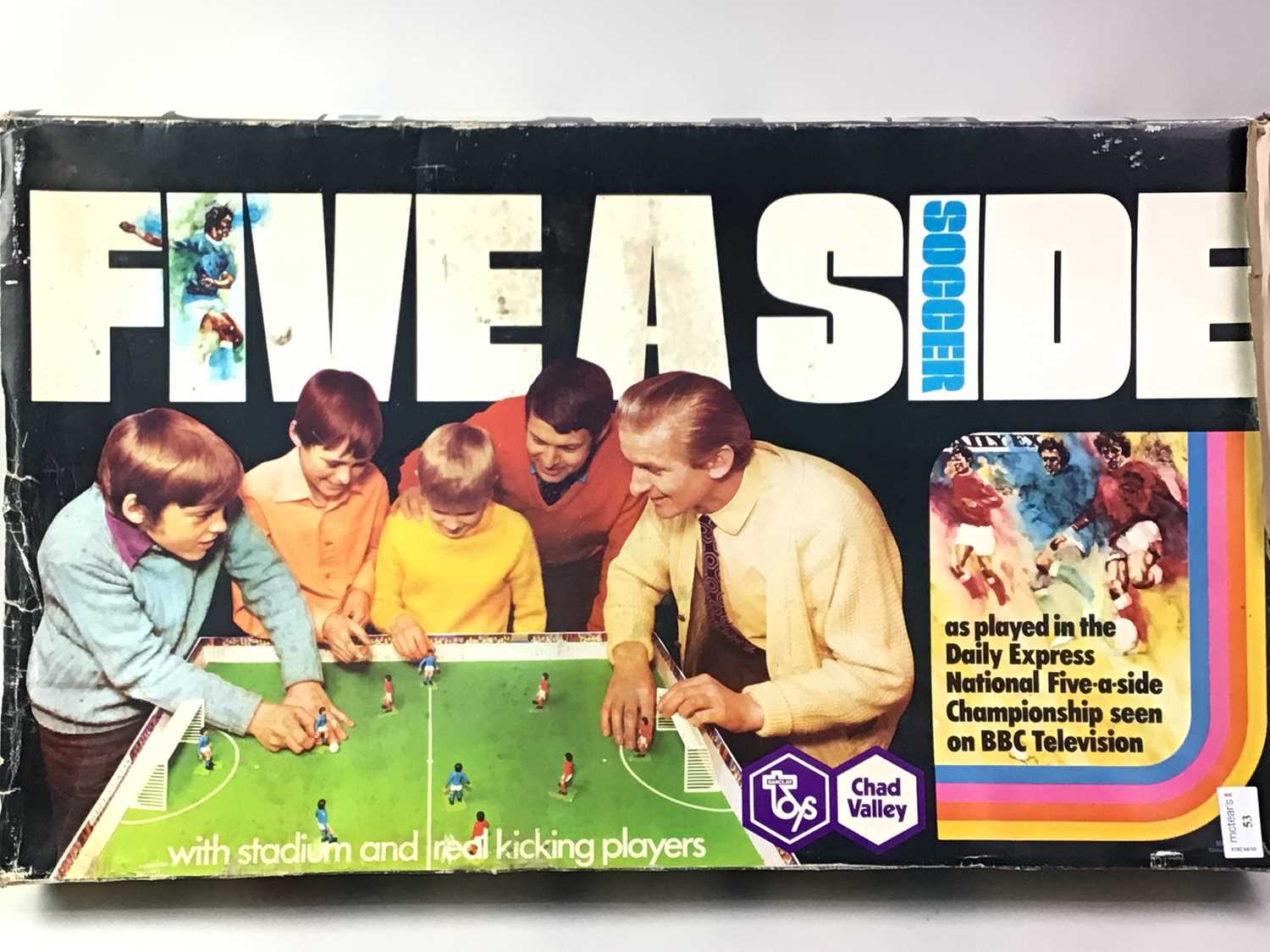 Lot 53 - VINTAGE CHAD VALLEY FIVE A SIDE SOCCER GAME