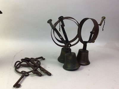 Lot 166 - GROUP OF VICTORIAN DOOR BELLS