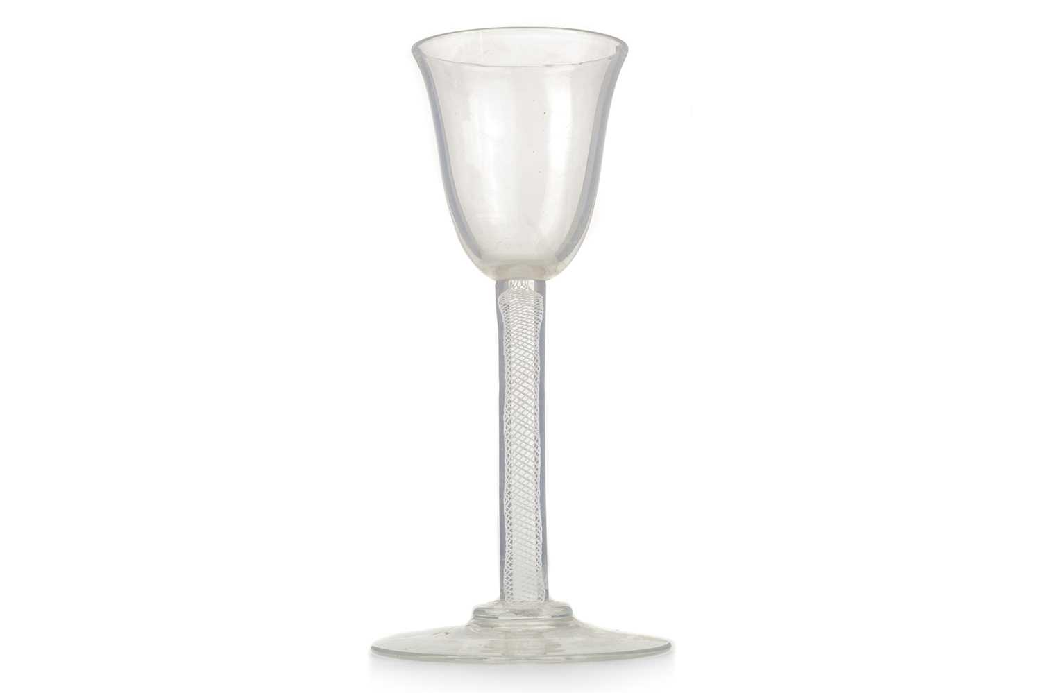 Lot 1392 - GEORGIAN WINE GLASS