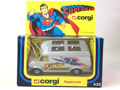 Lot 292 - CORGI SUPERMAN SUPERVAN NUMBER 435