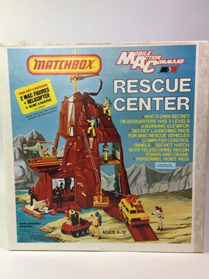 Lot 170 - VINTAGE MATCHBOX MOBILE ACTION COMMAND RESCUE CENTER