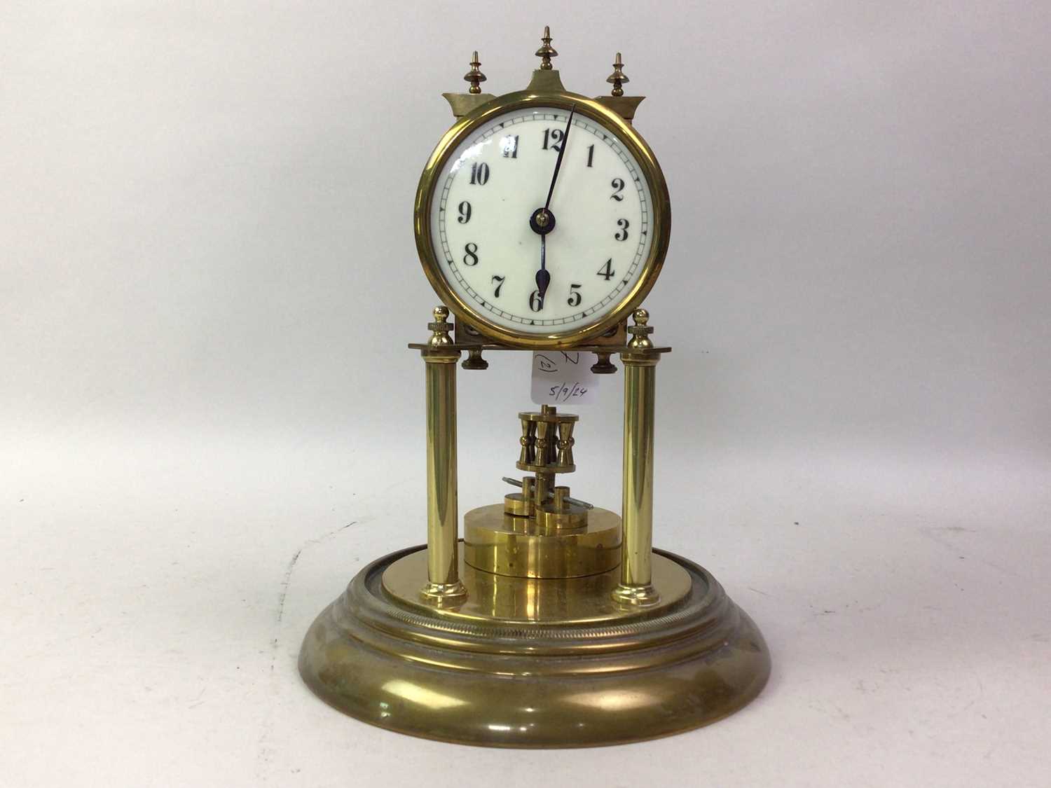 Lot 77 - BRASS CARRIAGE CLOCK