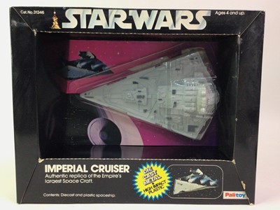 Lot 188 - PALITOY STAR WARS IMPERIAL CRUISER DIECAST AND PLASTIC SPACESHIP