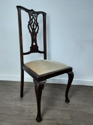 Lot 277 - SET OF FOUR DINING CHAIRS