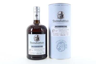 Lot 2 - BUNNAHABHAIN 17 YEAR OLD MOINE TRIPLE CASK FEIS ILE 2023