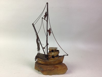 Lot 178 - METAL TRAWLER MODEL