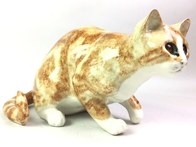 Lot 103 - MIKE HINTON, MODEL OF A CAT