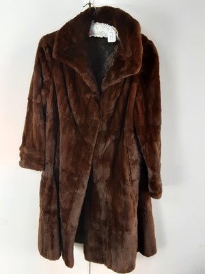 Lot 343 - TWO FUR COATS