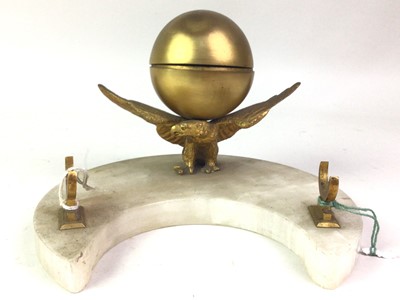 Lot 184 - ART DECO STYLE INKWELL