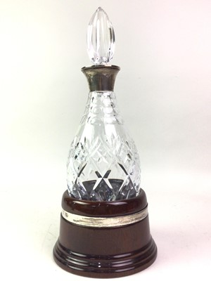 Lot 323 - CRYSTAL HOGGET DECANTER