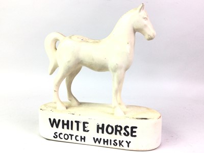 Lot 194 - WHITE HORSE SCOTCH WHISKY CERAMIC FIGURE