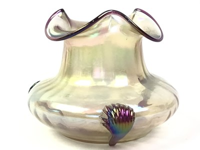 Lot 269 - LOETZ STYLE IRIDESCENT VASE