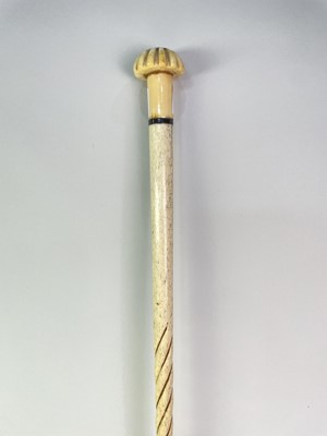 Lot 303 - BONE WALKING STICK