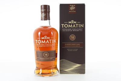 Lot 30 - TOMATIN 18 YEAR OLD OLOROSO SHERRY CASKS