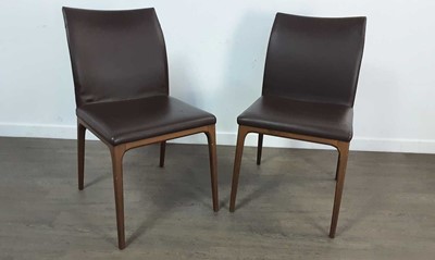 Lot 476 - PAULO CATTALAN FOR CATTELAN ITALIA, SET OF FOUR DINING CHAIRS