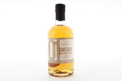 Lot 34 - MACKMYRA BRUK SMALL BATCH #1 FOR SUMMERTON WHISKY CLUB