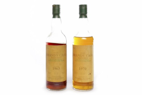 Lot 1227 - OAK BRANDY CASK MATURED - G&M 1963 AGED 29...