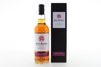 Lot 53 - GLASGOW DISTILLERY 5 YEAR OLD WATT WHISKY & FRIENDS