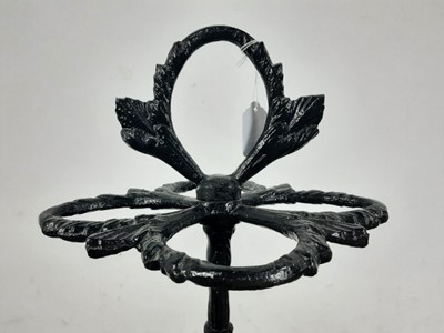 Lot 242 - VICTORIAN CAST METAL STICK STAND