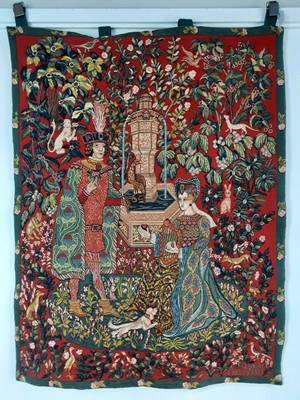 Lot 1407 - FRANKLIN MINT, REPRODUCTION WOVEN TAPESTRY