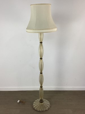 Lot 475 - MURANO GLASS FLOOR STANDING LAMP