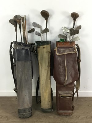 Lot 459 - COLLECTION OF VINTAGE GOLF CLUBS