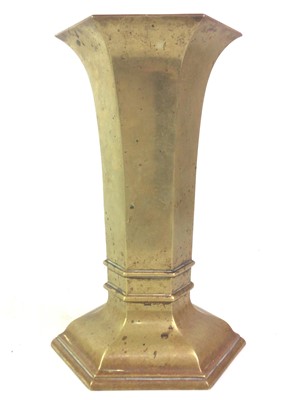 Lot 465 - IRISH BRONZE VASE