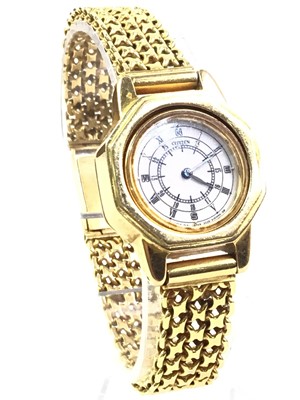 Lot 530 - LADY'S CITIZEN BRACELET WATCH