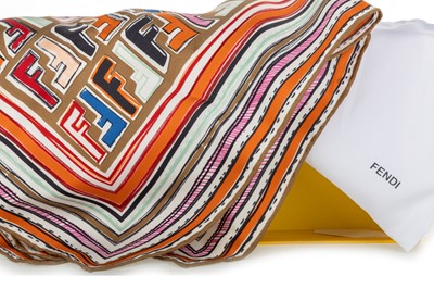 Lot 823 - FENDI SILK SCARF