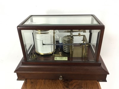 Lot 1048 - EDWARDIAN BAROGRAPH