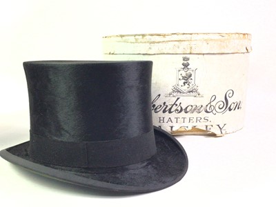 Lot 417 - SILK TOP HAT