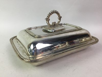 Lot 416 - GROUP OF PLATED ITEMS