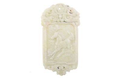 Lot 1232 - CHINESE SERPENTINE/JADE PENDANT