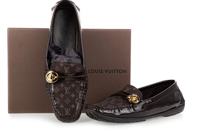 Lot 832 - LOUIS VUITTON, PAIR OF LOAFERS