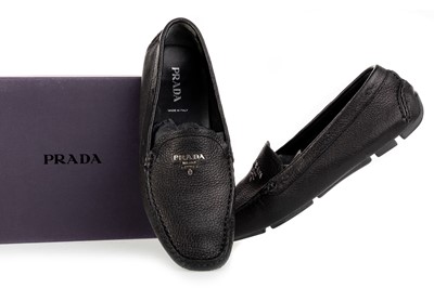 Lot 835 - PRADA, PAIR OF LOAFERS