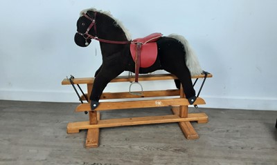 Lot 542 - VINTAGE ROCKING HORSE