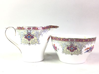 Lot 555 - TWO PART TEA SERVICES