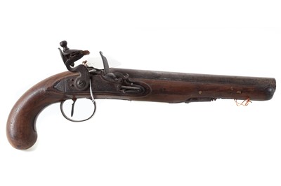 Lot 6 - FLINTLOCK PISTOL