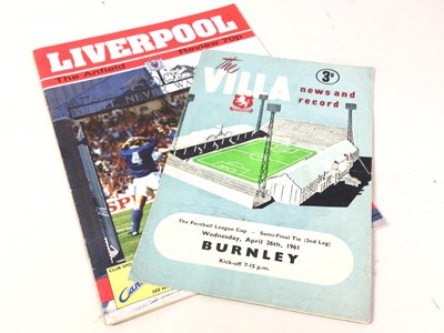 Lot 607 - ENGLISH FOOTBALL PROGRAMMES