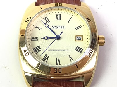 Lot 612 - THREE GENT'S WRIST WATCHES