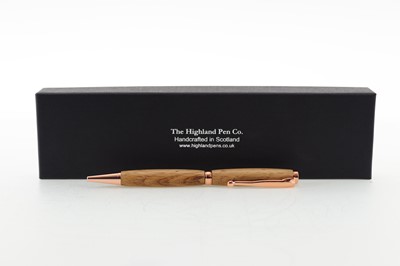 Lot 90 - OAK WHISKY CASK SLIMLINE PEN