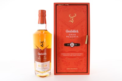 Lot 96 - GLENFIDDICH 21 YEAR OLD RESERVA RUM CASK FINISH