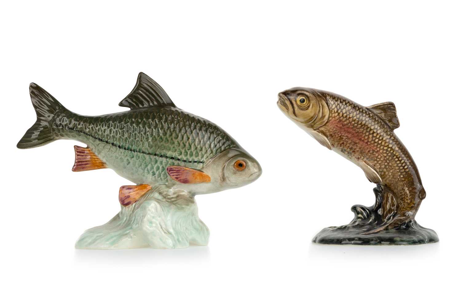 Lot 1416 - BESWICK, GROUP OF FIVE FISH