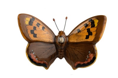 Lot 1430 - BESWICK SMALL COPPER BUTTERFLY FIGURE