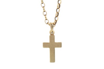 Lot 425 - CROSS PENDANT ON CHAIN