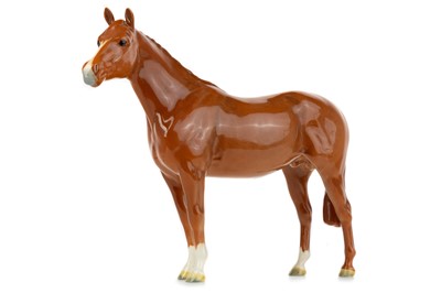 Lot 1448 - BESWICK HORSE FIGURE