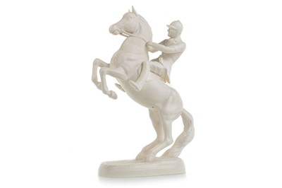 Lot 1457 - BESWICK RIDER ON HORSEBACK FIGURE